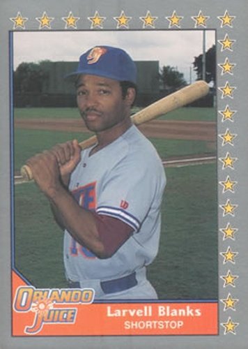 #206 Larvell Blanks - Orlando Juice - 1990 Pacific Senior League Baseball