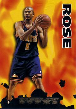 #206 Jalen Rose - Denver Nuggets - 1995-96 Hoops Basketball