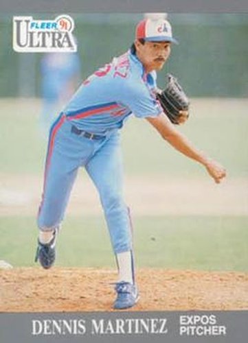 #206 Dennis Martinez - Montreal Expos - 1991 Ultra Baseball