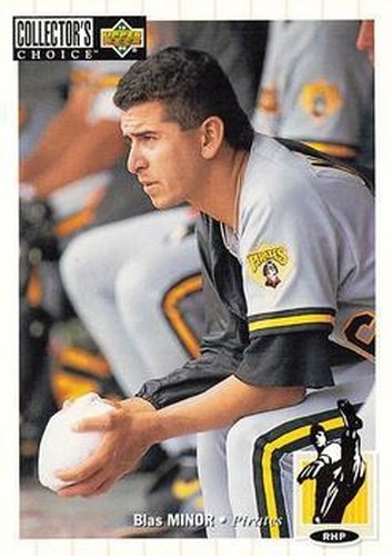 #206 Blas Minor - Pittsburgh Pirates - 1994 Collector's Choice Baseball