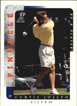 #206 Curtis Joseph - Edmonton Oilers - 1996-97 Pinnacle Be a Player Hockey