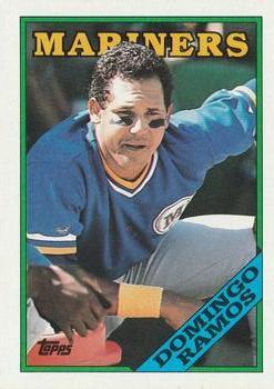 #206 Domingo Ramos - Seattle Mariners - 1988 Topps Baseball