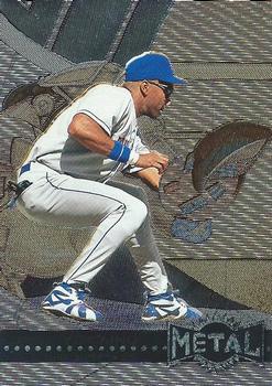 #206 Jose Vizcaino - New York Mets - 1996 Metal Universe Baseball