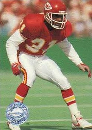 #206 Kevin Ross - Kansas City Chiefs - 1991 Pro Set Platinum Football