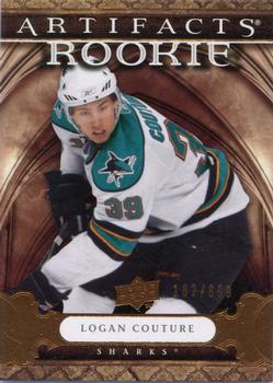 #206 Logan Couture - San Jose Sharks - 2009-10 Upper Deck Artifacts Hockey