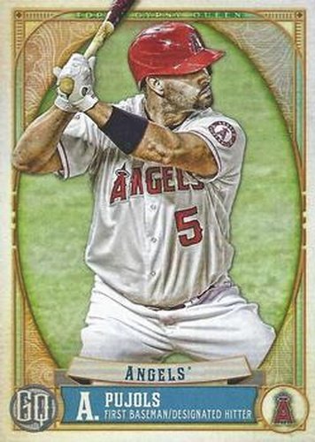 #206 Albert Pujols - Los Angeles Angels - 2021 Topps Gypsy Queen Baseball