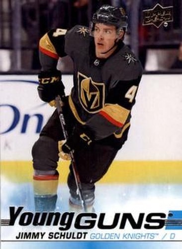 #206 Jimmy Schuldt - Vegas Golden Knights - 2019-20 Upper Deck Hockey
