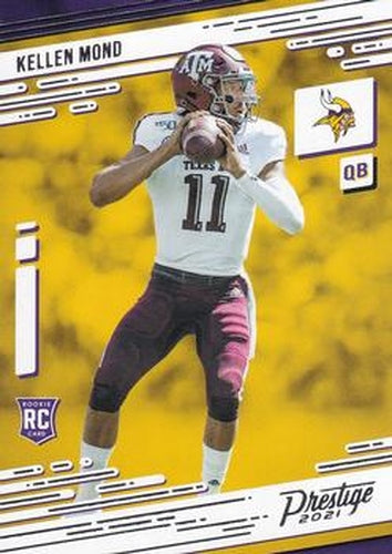 #206 Kellen Mond - Minnesota Vikings - 2021 Panini Prestige Football