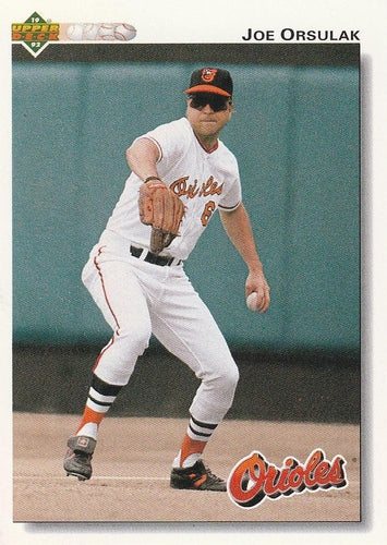 #207 Joe Orsulak - Baltimore Orioles - 1992 Upper Deck Baseball