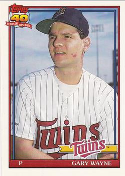 #207 Gary Wayne - Minnesota Twins - 1991 O-Pee-Chee Baseball