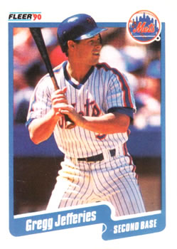 #207 Gregg Jefferies - New York Mets - 1990 Fleer USA Baseball