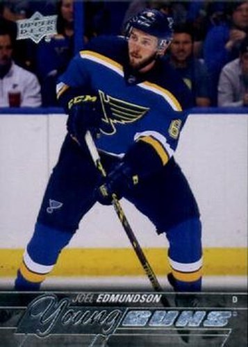 #207 Joel Edmundson - St. Louis Blues - 2015-16 Upper Deck Hockey