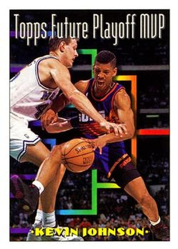 #207 Kevin Johnson - Phoenix Suns - 1993-94 Topps Basketball