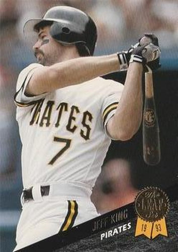 #207 Jeff King - Pittsburgh Pirates - 1993 Leaf Baseball