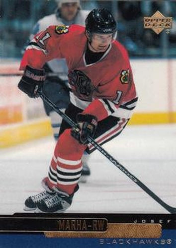 #207 Josef Marha - Chicago Blackhawks - 1999-00 Upper Deck Hockey