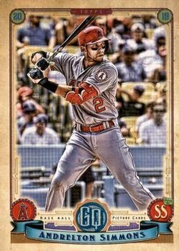 #207 Andrelton Simmons - Los Angeles Angels - 2019 Topps Gypsy Queen Baseball