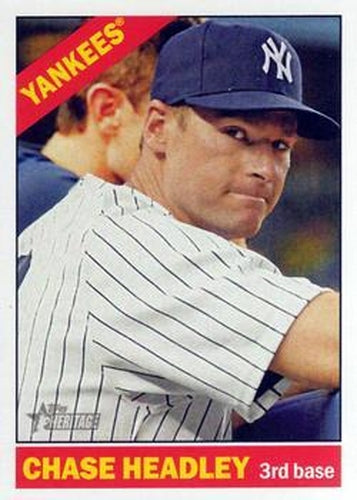 #207 Chase Headley - New York Yankees - 2015 Topps Heritage Baseball