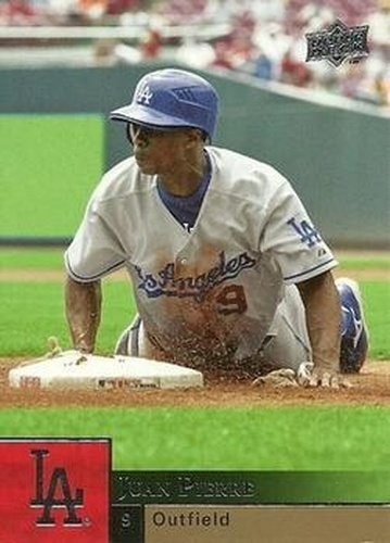#207 Juan Pierre - Los Angeles Dodgers - 2009 Upper Deck Baseball