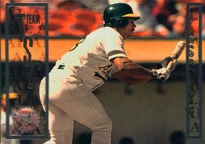 #207 Stan Javier - Oakland Athletics - 1996 Stadium Club Baseball