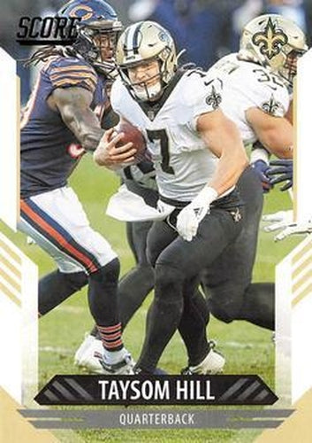 #207 Taysom Hill - New Orleans Saints - 2021 Score Football
