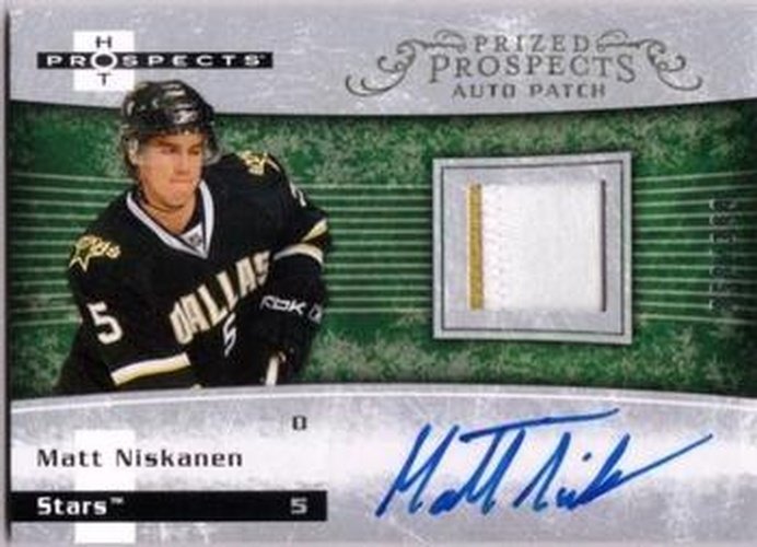 #207 Matt Niskanen - Dallas Stars - 2007-08 Fleer Hot Prospects Hockey