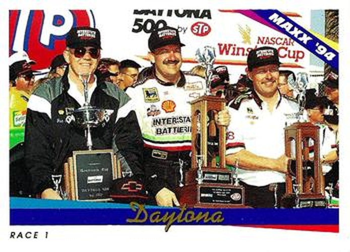 #207 Daytona - Joe Gibbs / Dale Jarrett / Jimmy Makar - Joe Gibbs Racing - 1994 Maxx Racing