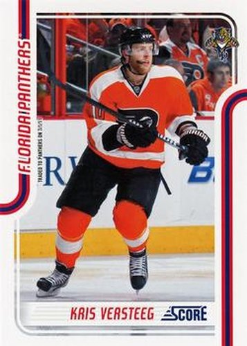 #207 Kris Versteeg - Florida Panthers - 2011-12 Score Hockey