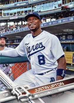 #207b Justin Upton - Detroit Tigers - 2017 Topps Baseball