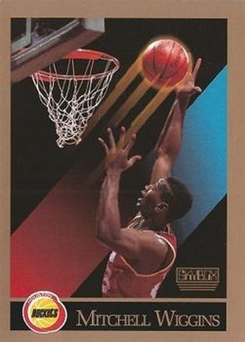 #113a Mitchell Wiggins - Houston Rockets - 1990-91 SkyBox Basketball