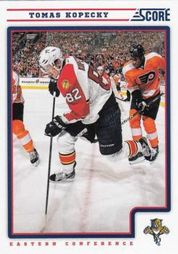 #208 Tomas Kopecky - Florida Panthers - 2012-13 Score Hockey