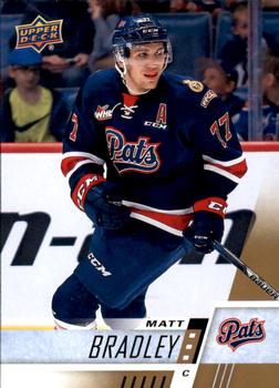 #208 Matt Bradley - Regina Pats - 2017-18 Upper Deck CHL Hockey