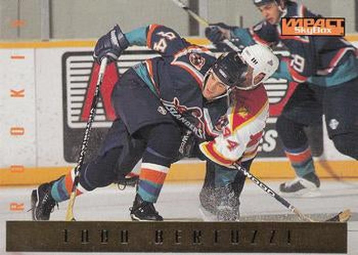 #208 Todd Bertuzzi - New York Islanders - 1995-96 SkyBox Impact Hockey