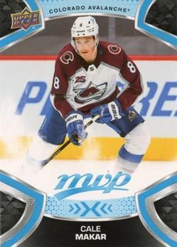 #208 Cale Makar - Colorado Avalanche - 2021-22 Upper Deck MVP Hockey