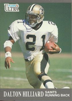 #208 Dalton Hilliard - New Orleans Saints - 1991 Ultra Football