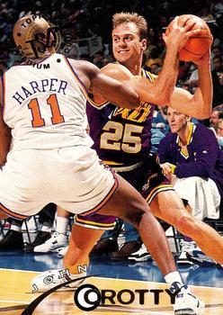 #208 John Crotty - Utah Jazz - 1994-95 Stadium Club Basketball