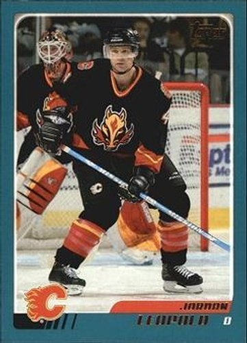 #208 Jordan Leopold - Calgary Flames - 2003-04 Topps Hockey