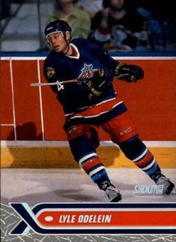 #208 Lyle Odelein - Columbus Blue Jackets - 2000-01 Stadium Club Hockey