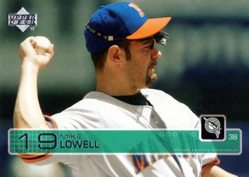 #208 Mike Lowell - Florida Marlins - 2003 Upper Deck Baseball