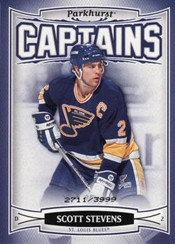 #208 Scott Stevens - St. Louis Blues - 2006-07 Parkhurst Hockey