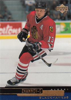 #208 Alexei Zhamnov - Chicago Blackhawks - 1999-00 Upper Deck Hockey