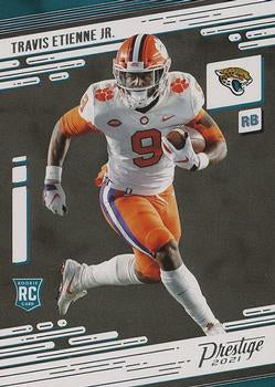 #208 Travis Etienne Jr. - Jacksonville Jaguars - 2021 Panini Prestige Football