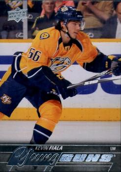 #208 Kevin Fiala - Nashville Predators - 2015-16 Upper Deck Hockey