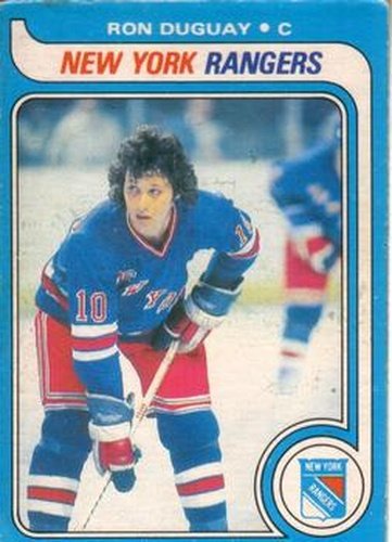 #208 Ron Duguay - New York Rangers - 1979-80 O-Pee-Chee Hockey