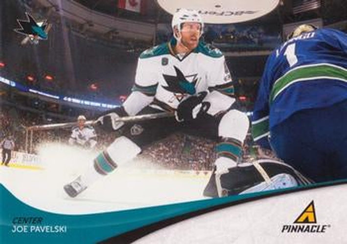 #208 Joe Pavelski - San Jose Sharks - 2011-12 Panini Pinnacle Hockey
