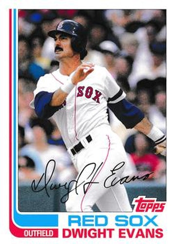 #209 Dwight Evans - Boston Red Sox - 2013 Topps Archives Baseball