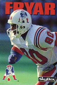 #209 Irving Fryar - New England Patriots - 1992 SkyBox Impact Football
