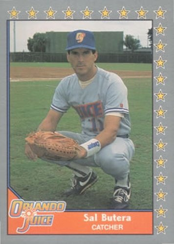 #209 Sal Butera - Orlando Juice - 1990 Pacific Senior League Baseball