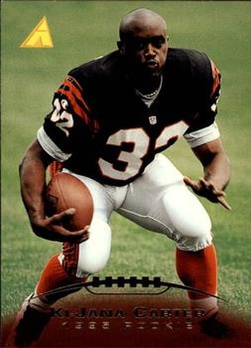 #209 Ki-Jana Carter - Cincinnati Bengals - 1995 Pinnacle Football