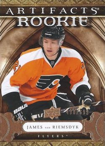 #209 James van Riemsdyk - Philadelphia Flyers - 2009-10 Upper Deck Artifacts Hockey