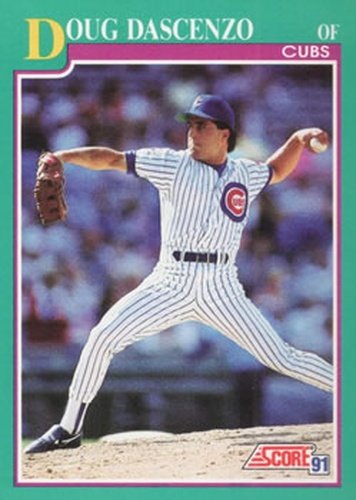 #209 Doug Dascenzo - Chicago Cubs - 1991 Score Baseball